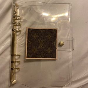Repurposed Louis Vuitton GM agenda, Used